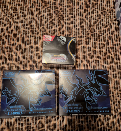 Pokemon Phantasmal Flames Pokemon Center ETB x2 and Booster Box Factory Sealed - Image 3