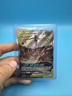 Pokemon Espeon & Deoxys GX Promo Holo TAG TEAM SM240 SM 260HP - Image 1