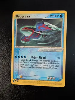 Pokemon Kyogre EX Black Star Promo Card 001 - Image 1