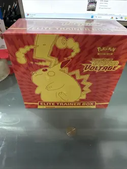 Pokemon Sword and Shield Vivid Voltage Elite Trainer Box ETB Factory Sealed New - Image 1