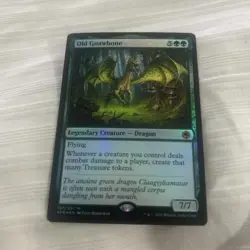 Old Gnawbone Ampersand Promo FOIL Adventures MTG Magic The Gathering - Image 2