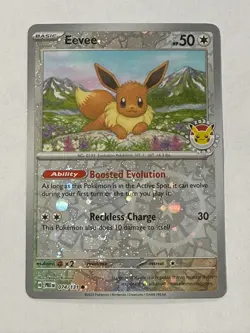 Eevee - 074/131 (Pokemon Day 2025) Reverse Holo - Pokemon (A) - Image 1