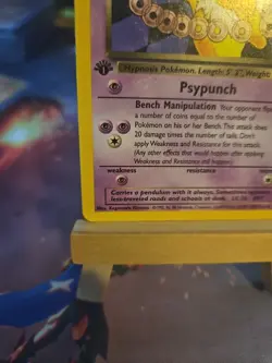 Pokemon TCG Dark Hypno 26/82 Rocket 1st Edition Near Mint Very Clean! Non Holo - Image 5