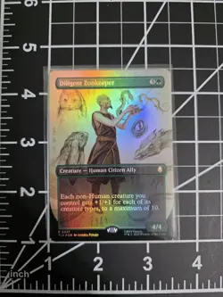 Diligent Zookeeper 0327 TLA Extended Art MTG Avatar NM/M - Image 1