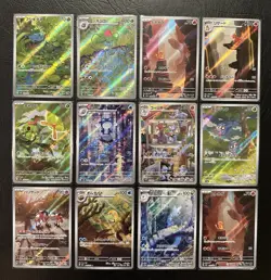 Pokemon TCG 151 Japanese AR Card Lot of 12 NM/M - Image 1