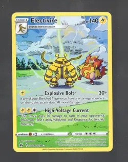 Electivire - GG08/GG70 - Pokemon Crown Zenith Galarian Gallery Holo Card NM - Image 1