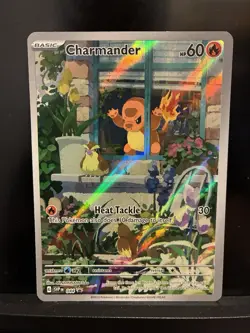 Pokemon TCG Charmander 044 Sv: Scarlet & Violet Promo Cards Holo (Very Good) - Image 1