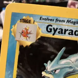 Gyarados 6/102 Pokemon Card Base Set Unlimited Rare Holo - Image 2