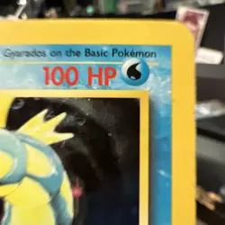 Gyarados 6/102 Pokemon Card Base Set Unlimited Rare Holo - Image 3