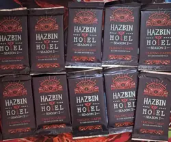 HAZBIN HOTEL Season 2 Trading Cards 1st Edition Booster Pack x10 IN HAND LE - Image 1