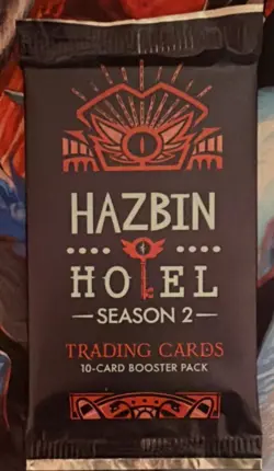 HAZBIN HOTEL Season 2 Trading Cards 1st Edition Booster Pack x10 IN HAND LE - Image 2