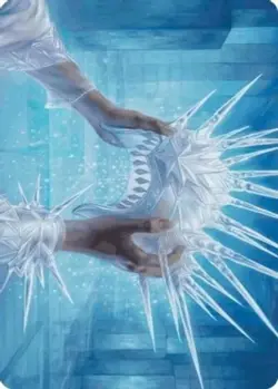 Hylda's Crown of Winter Art Card - Art Series: WIlds of Eldraine #43/81 MTG Magi - Image 1