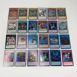 Vintage 1996 Yu-Gi-Oh Holo Foil Lot (65) Cards Pre-owned Played Used - Image 2