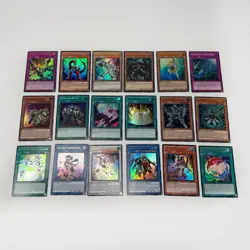 Vintage 1996 Yu-Gi-Oh Holo Foil Lot (65) Cards Pre-owned Played Used - Image 3