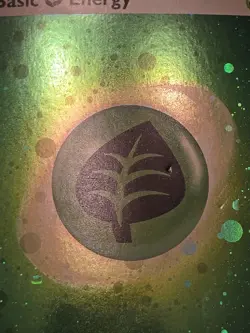 Pokemon Card - Basic Grass Energy HD Cosmos Holo SVE 001 S&V 151 - MP-HP - Image 3