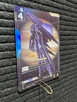 Messala GD03-003 R+ Parallel Rare Gundam Card Game Steel Requiem NM-MT - Image 3