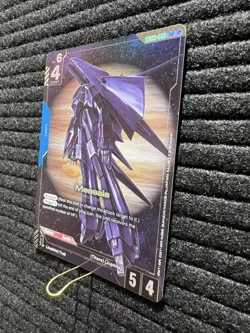 Messala GD03-003 R+ Parallel Rare Gundam Card Game Steel Requiem NM-MT - Image 4