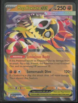 2026-27 Ascended Heroes Mega Hawlucha ex 116 Pokemon Double Rare - Image 1
