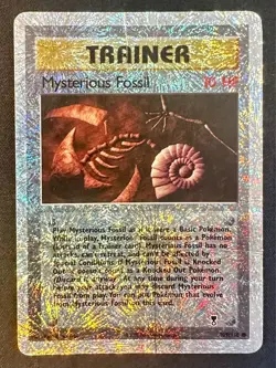 Mysterious Fossil 109/110 Legendary Collection Pokemon Card Reverse Holo WOTC Hp - Image 1