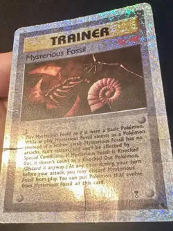 Mysterious Fossil 109/110 Legendary Collection Pokemon Card Reverse Holo WOTC Hp - Image 4
