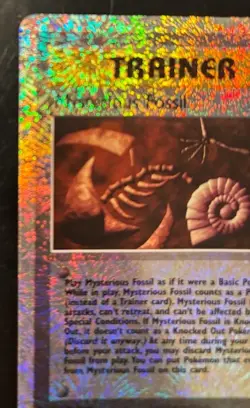 2002 Pokemon TCG Mysterious Fossil 109/110 Legendary Collection Reverse Holo - Image 4