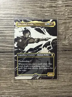 Fire Lord Azula (0313) (Borderless) Avatar: The Last Airbender Regular - Image 1