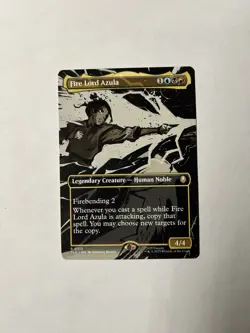 Fire Lord Azula (0313) (Borderless) Avatar: The Last Airbender Regular NM - Image 1