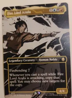 Fire Lord Azula (0313) (Borderless) Avatar: The Last Airbender Regular - Image 1