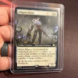 Filigree Vector (Extended Art) Commander: March of the Machine Regular - Image 1
