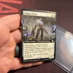 Filigree Vector (Extended Art) Commander: March of the Machine Regular - Image 2