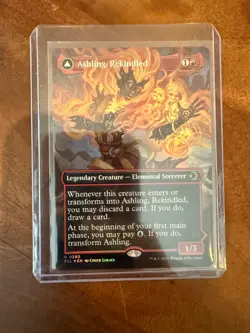 Ashling, Rekindled (Borderless) - 290 - Foil - ECL - NM - MTG Magic - Image 1