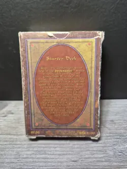 MTG Revised Empty Starter Deck Box Vintage Magic The Gathering - Image 2