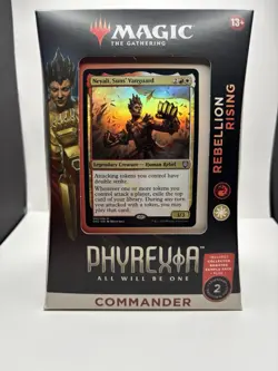 Magic the Gathering Phyrexia All Will Be One Rebellion Rising Commander Deck - Image 1