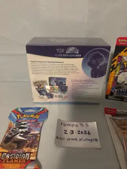 Pokemon TCG Silver Tempest Elite Trainer Box Sealed, Silver Tempest Pin, blister - Image 4