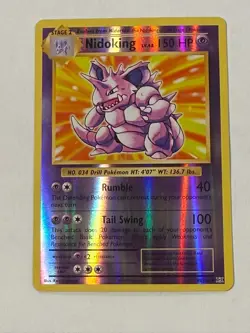 Nidoking - XY - Evolutions 45/108 Reverse Holo - Pokemon - Image 1