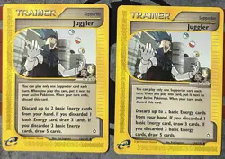 Pokemon TCG: 2X JUGGLER - 126/147 Aquapolis Supporter Trainer - LP - Image 1