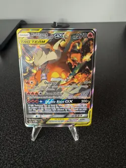Pokemon TCG Reshiram & Charizard GX SM201 Black Star Promo - Image 3