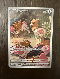 Pokemon Spearow Me01 Mega Evolution 151/132 Illustration Rare Holo 60 HP - Image 1