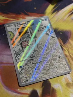 Slowpoke 204/198 Pokemon SV01: Scarlet & Violet Base Set Holo Illustration Rare - Image 4
