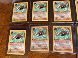 Lot of 10 - Kabuto 1st Edition Fossil 50/62 Pokemon Cards All Near Mint NM - Image 3