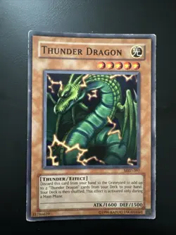 YuGiOh - Thunder Dragon - MRD-097 - Common - Original Print Unlimited - NM - Image 1