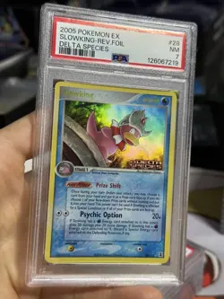 PSA 7 Slowking 28/113 EX Delta Species 2005 Reverse Holo Rare Pokemon Card TCG - Image 3