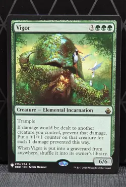 Vigor (NonFoil) R - The List Reprints (Battlebond BBD) MTG- 215 NM - Image 1