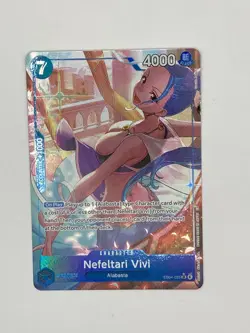 One Piece EB04-025 Nefeltari Vivi Alt Art OP14 The Azure Sea’s Seven NM In Hand! - Image 1