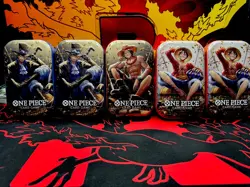 One Piece Tin Pack Set Vol 2 Set of 5 | TS-02 OP-13 | Sealed Bandai Ships Fast - Image 1