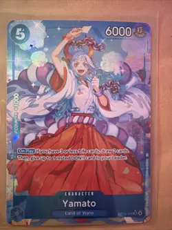 One Piece CCG Yamato OP13-054 SR Alternate Art NM/M English - Image 1