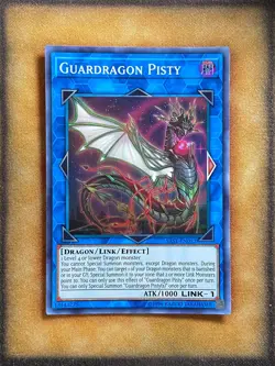 Yugioh Guardragon Pisty SAST-EN052 Super Rare NM - Image 1