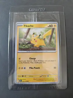 Pikachu 025/165 Pokemon Together 151 Stamped Promo - Sealed! - Image 1