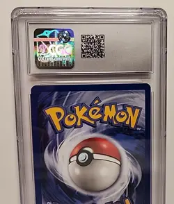 CGC 8 Pikachu Promo #27 Pokemon 2000 Black Star The Power Of One Card Graded - Image 5