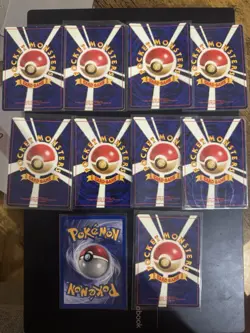 POKEMON JAPNESE ENGLISH VINTAGE LOT OF 10 NM-LP HOLO CARDS TEAM ROCKET BASE SET - Image 2
